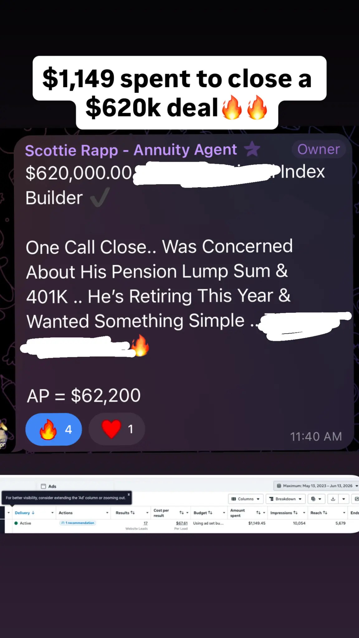 Client win