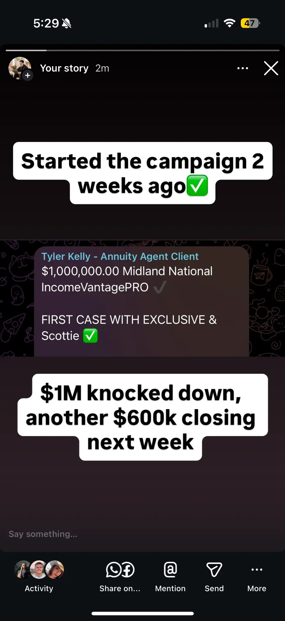 Client win