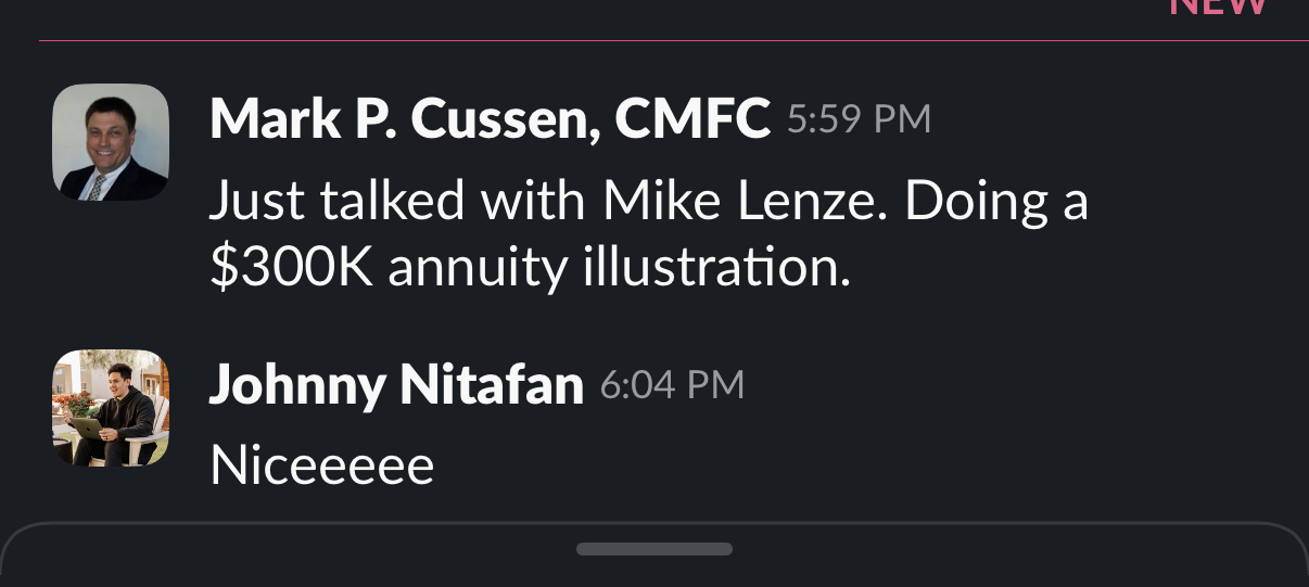 Client win