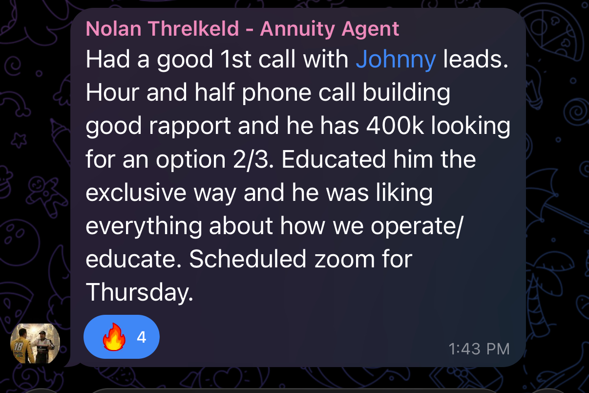 Client win